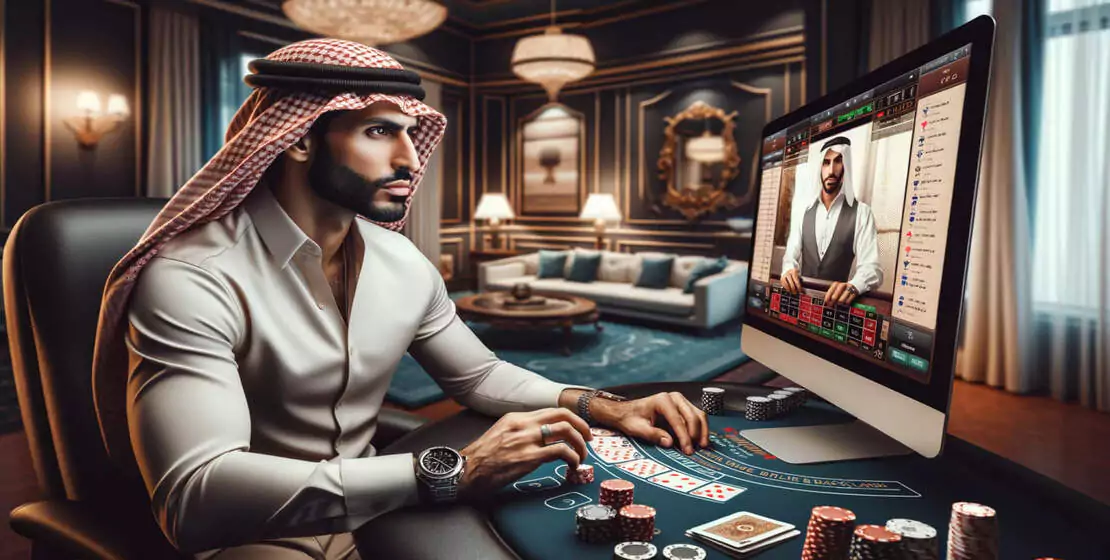 عربي يلعب بلاك جاك مباشر